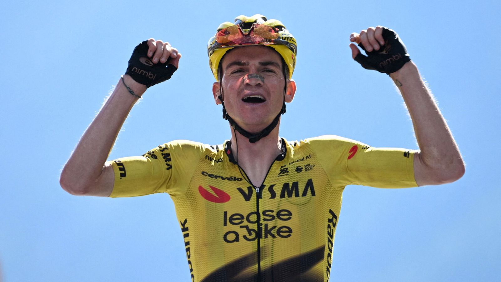 Kuss se exhibe con su triplete, Ciccone 'cicconea' y el resto sigue a lo suyo en el Giro de Italia