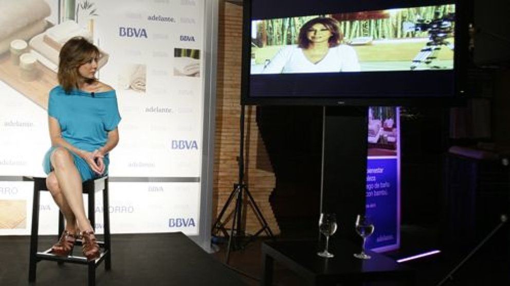 Foto: BBVA confía en Ana Rosa y un juego de toallas para captar 1.000 millones entre sus clientes