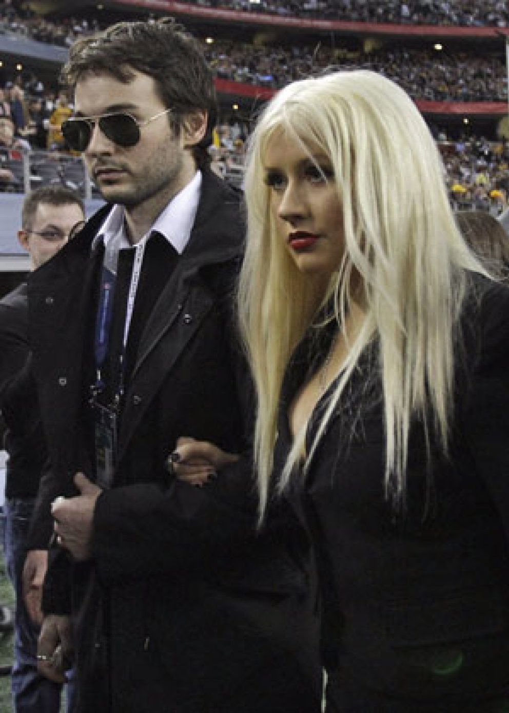 Foto: Christina Aguilera y su novio, detenidos por conducir ebrios