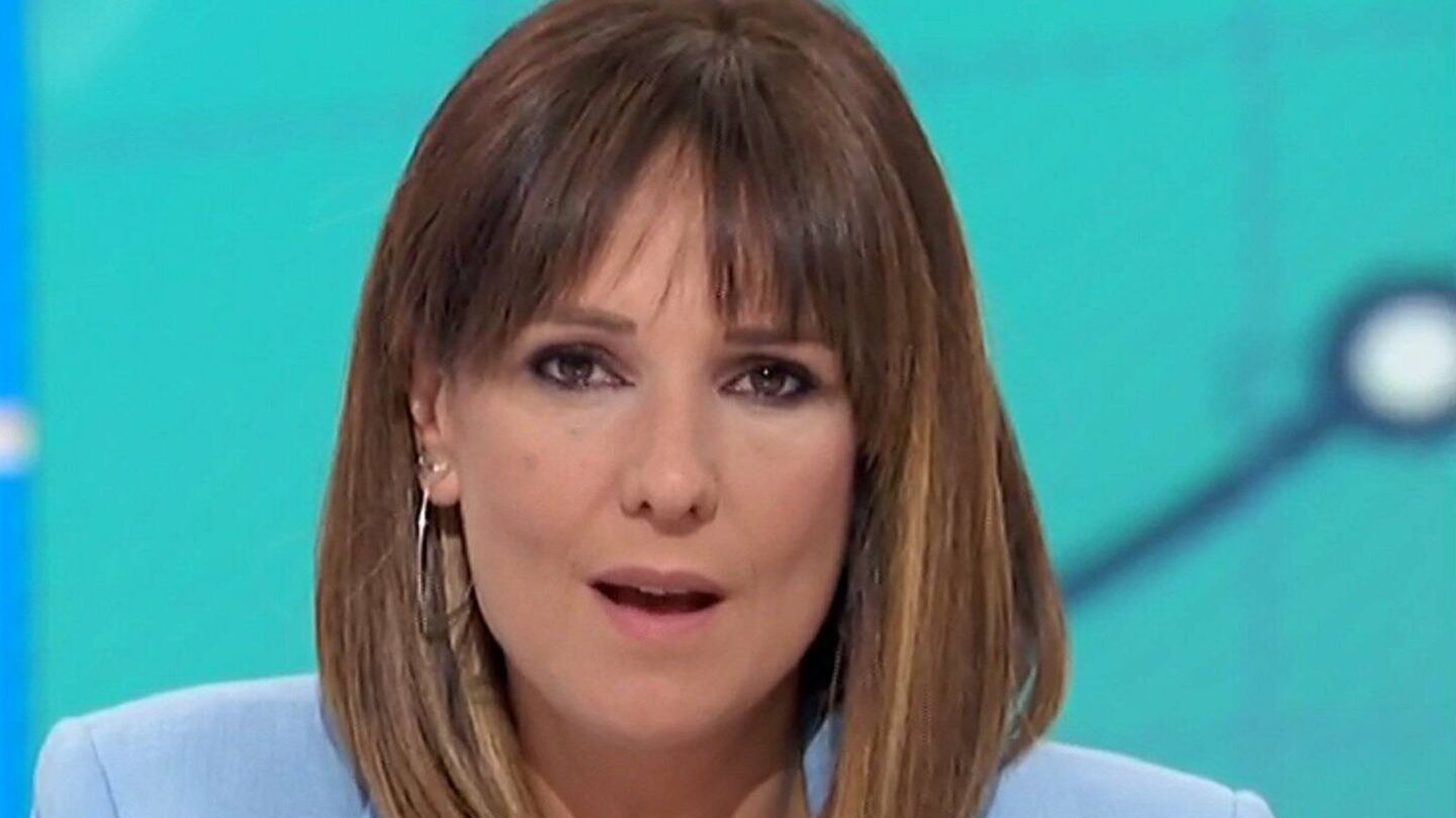 Mónica López, en 'La hora de La 1'. (RTVE).
