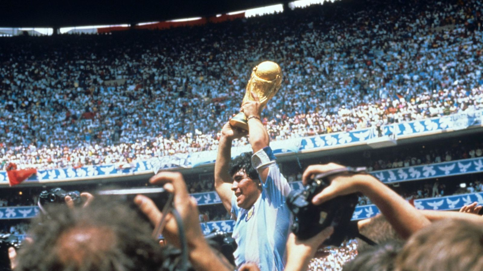 Maradona siempre reivindicó que México 86 fue el mejor momento de su carrera. (EFE)