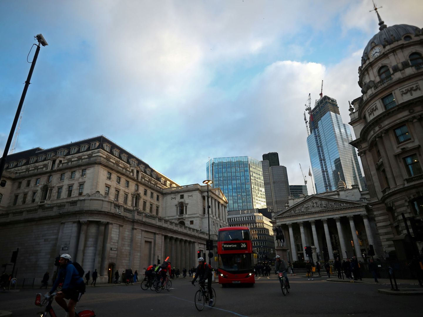 El Banco de Inglaterra, en Londres. (Reuters)