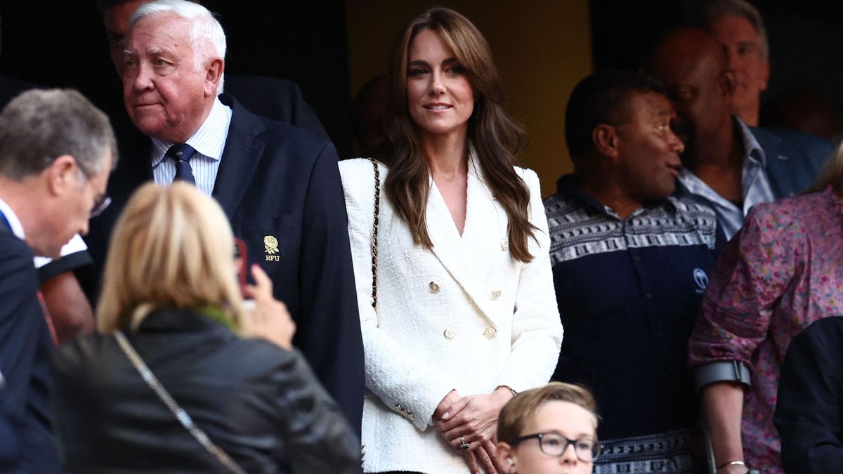 Kate Middleton elige Zara para acudir a un partido de rugby en Francia