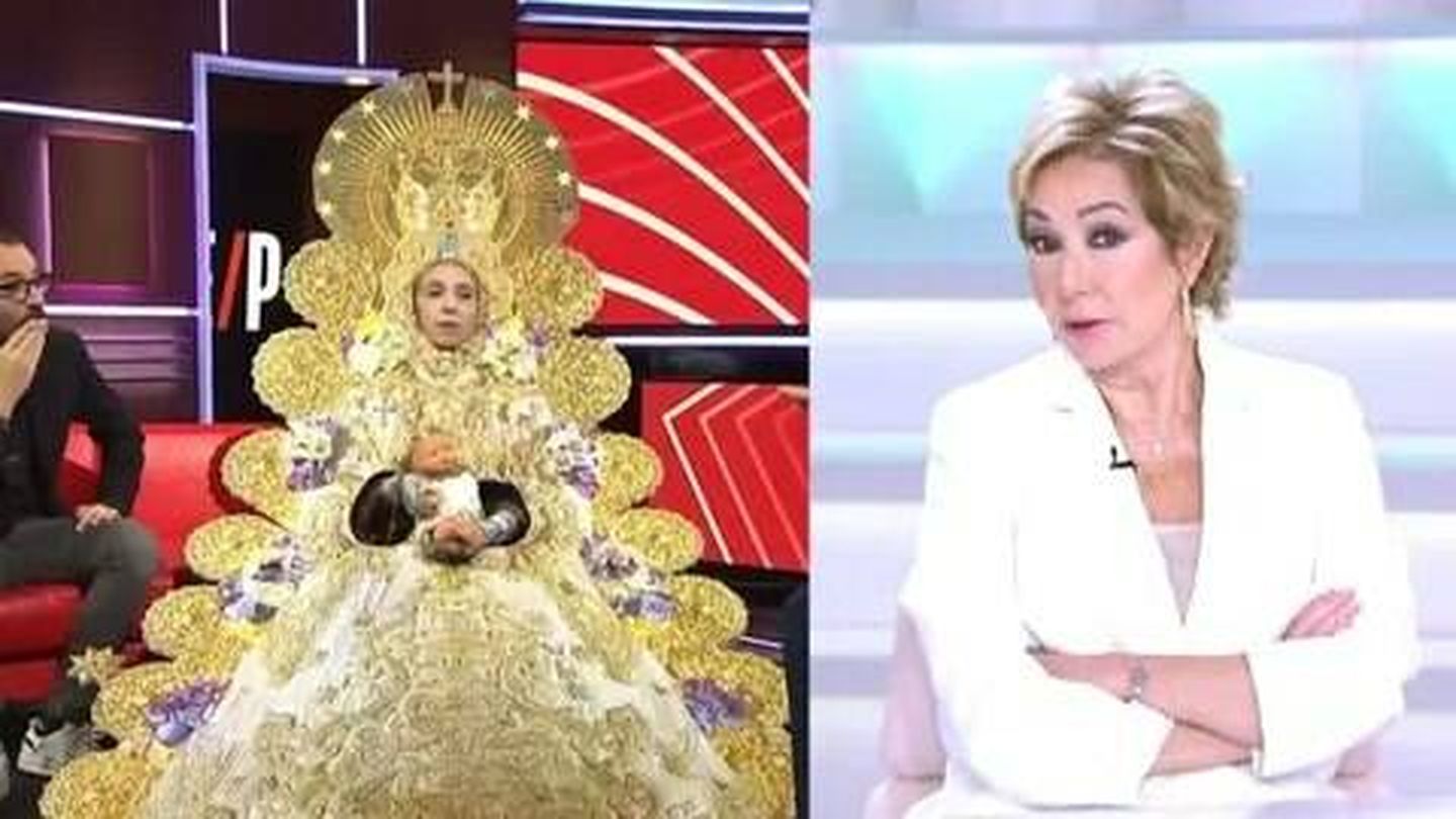 Ana Rosa reacciona a la parodia de TV3. (Telecinco)