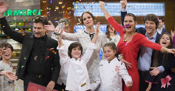 Foto: Eva González en la final de 'MasterChef Junior 6. (RTVE)