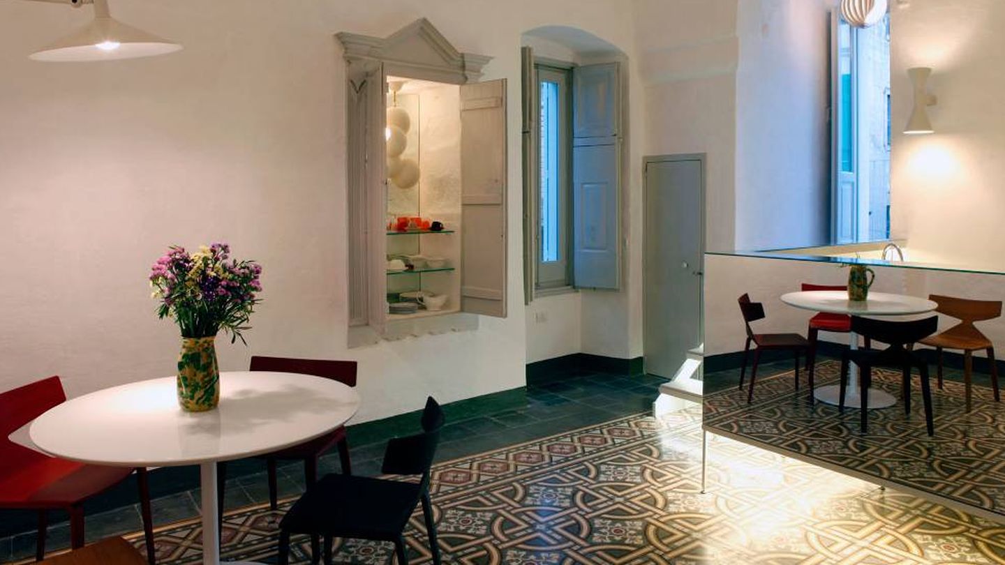 Un rinconcito de este apartamento en la bella Apulia.