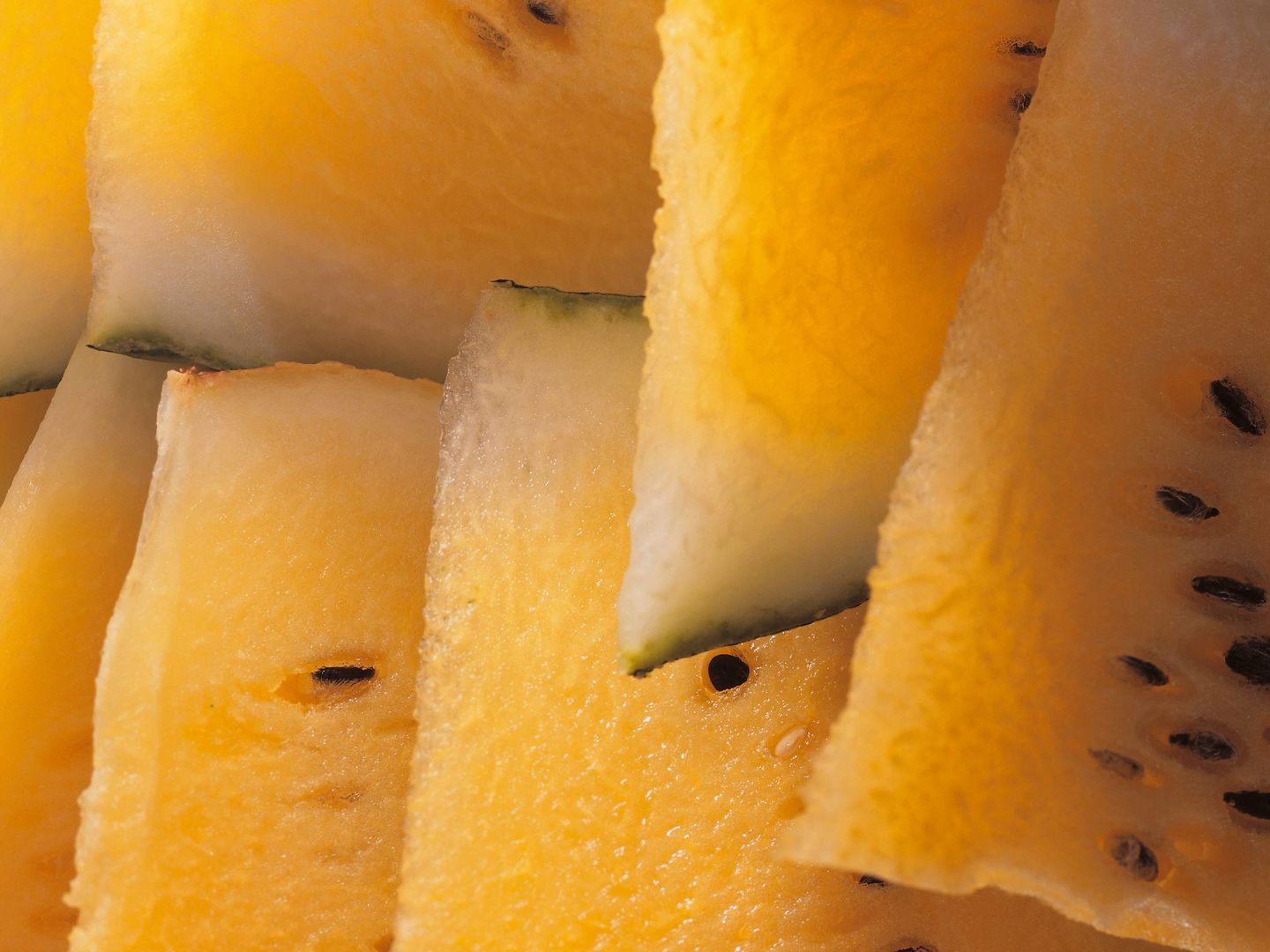 Imagen de piezas de melón amarillo (I.C.)