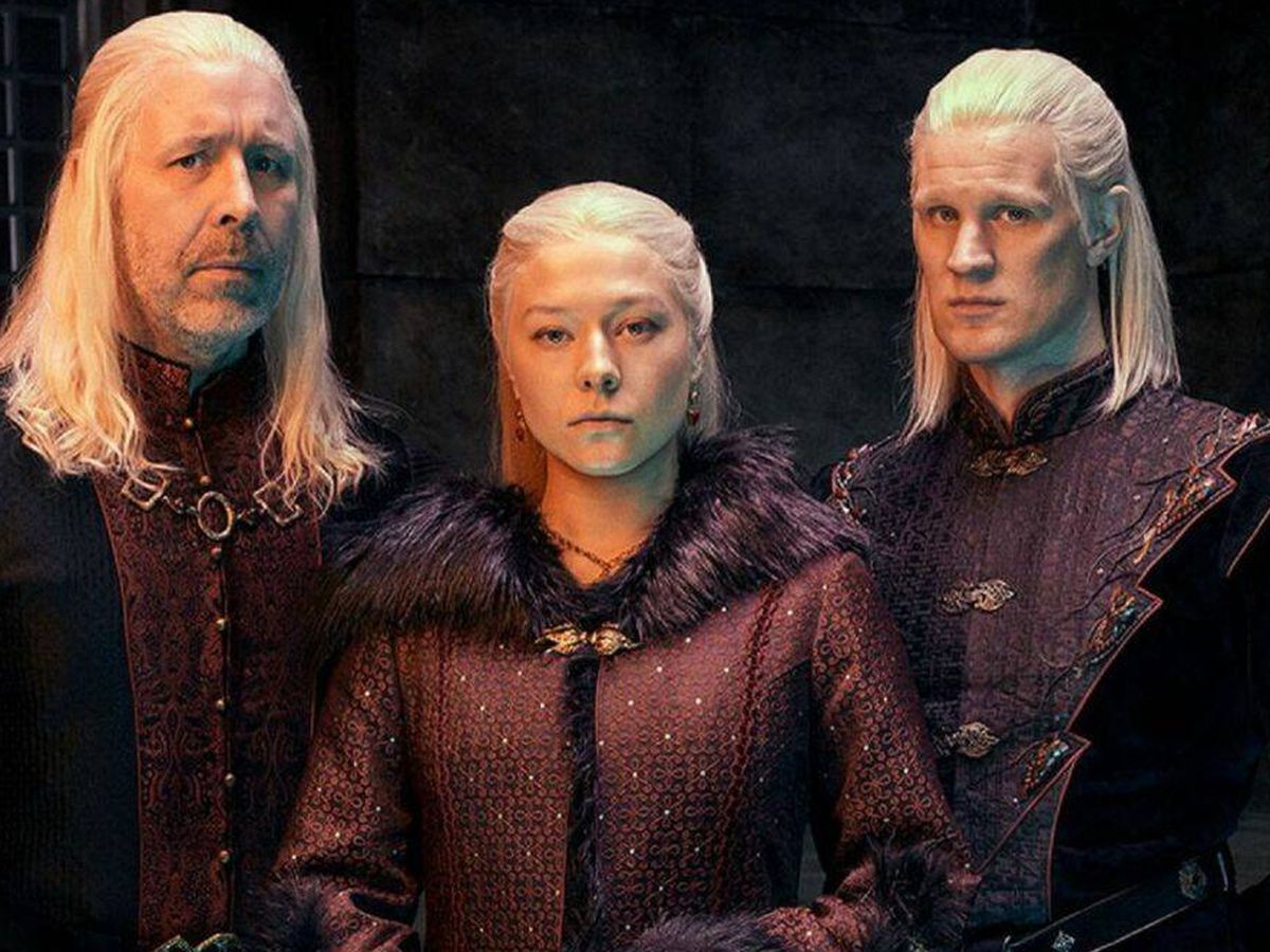 Foto: Tres de los protagonistas de 'La casa del dragón'. (HBO Max)