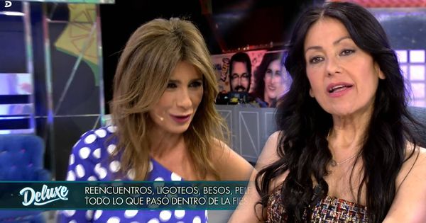 Foto: Gema López y Maite Galdeano, en 'Sábado Deluxe'. (Telecinco)