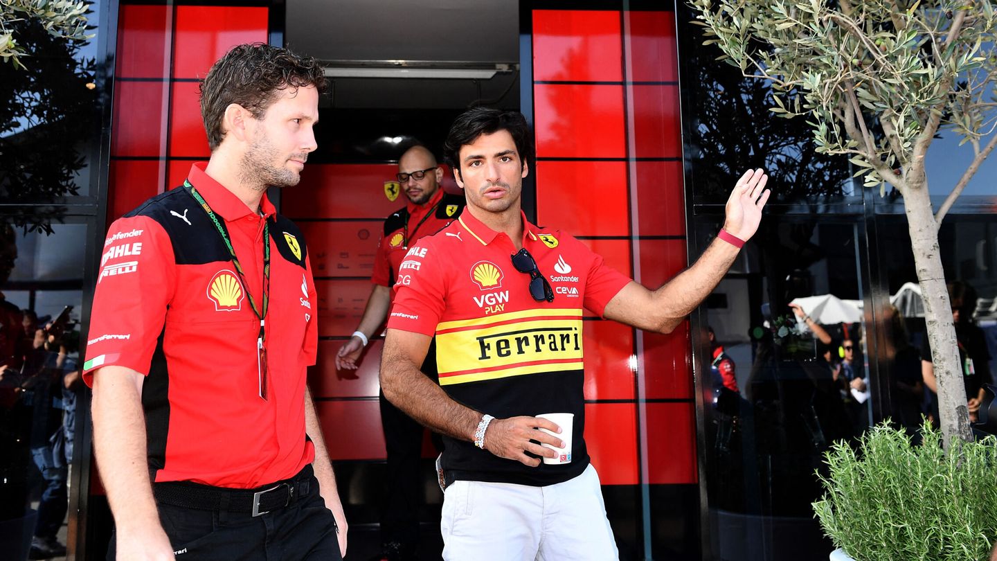 Carlos Sainz en el Gran Premio de Italia. (Reuters/Jennifer Lorenzini)