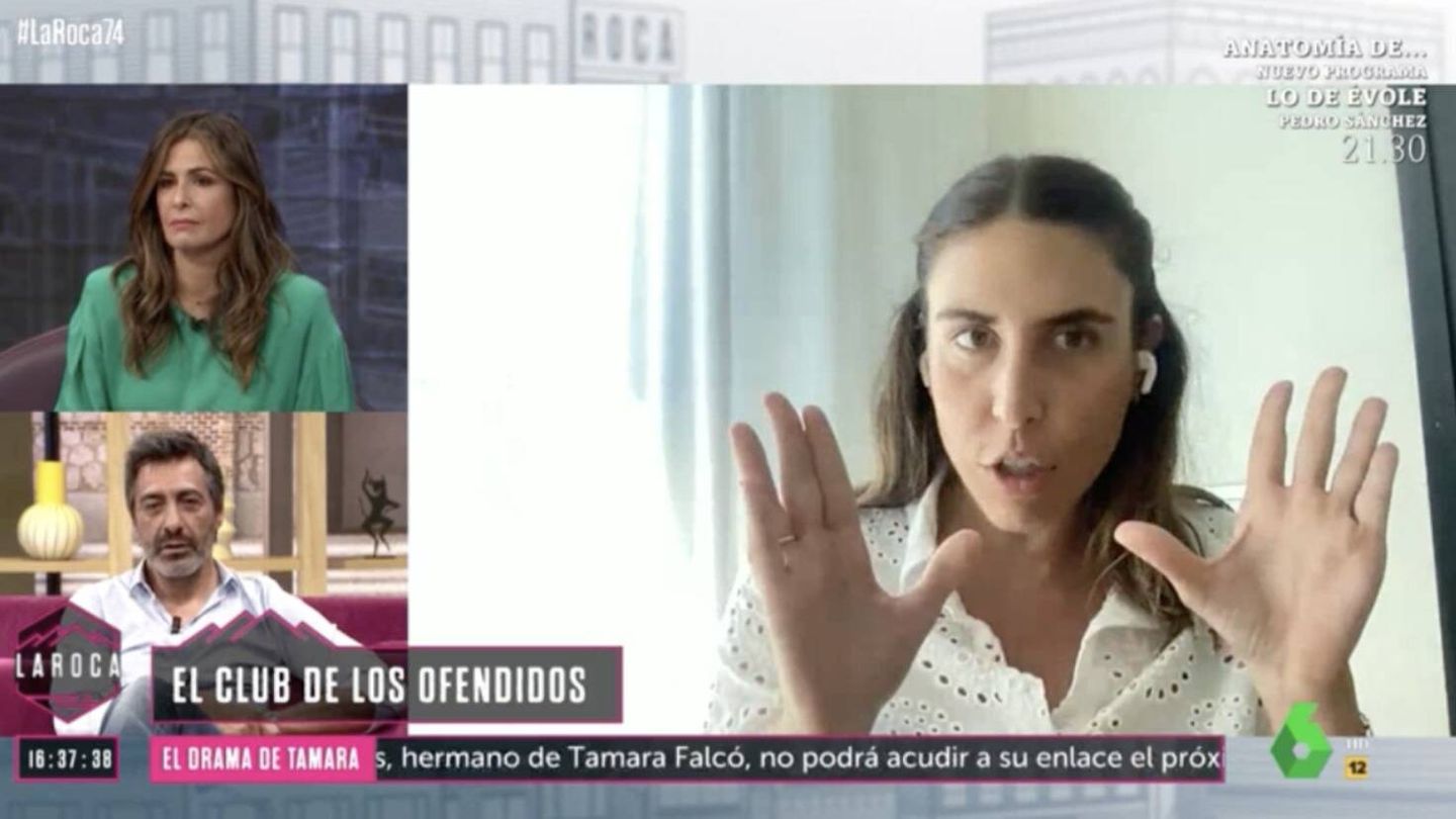 Nuria Roca, Juan del Val y Ana Brito en 'La roca'. (Atresmedia Televisión)