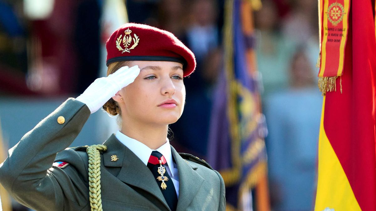 La princesa Leonor, presente en la Pascua Militar un día después del 'mediático' cumpleaños de don Juan Carlos