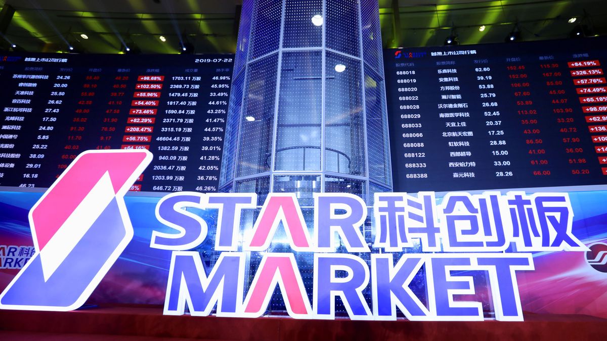 Star Market, el Nasdaq chino, debuta disparado un 520%