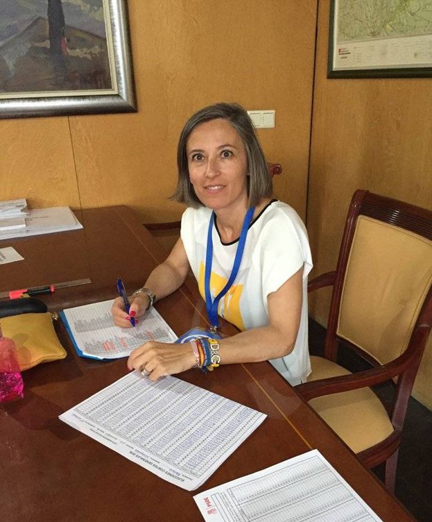 Foto: Olga Fernández, actual concejala del PP en Serranillos.