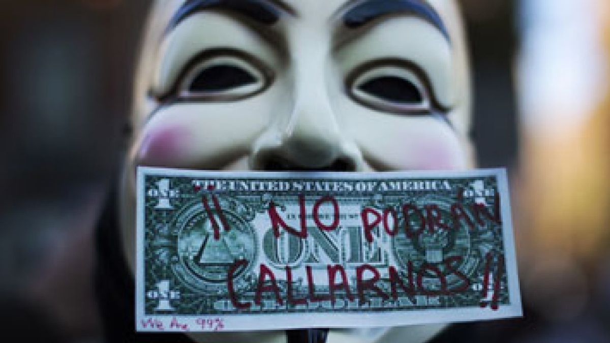 Anonymous lanza el mayor ataque informático contra EEUU y la industria musical
