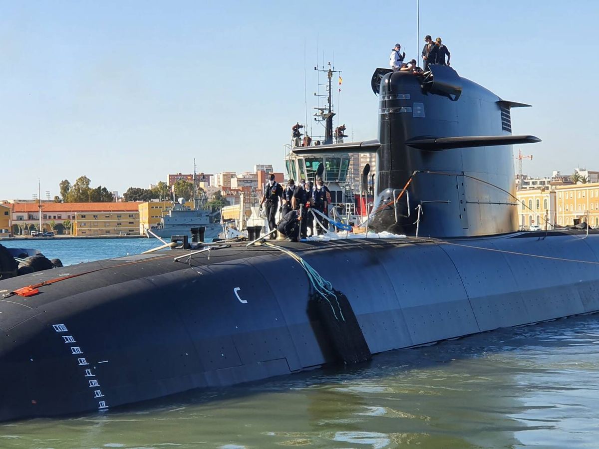 Foto: Submarino S-81 Isaac Peral. (Navantia)