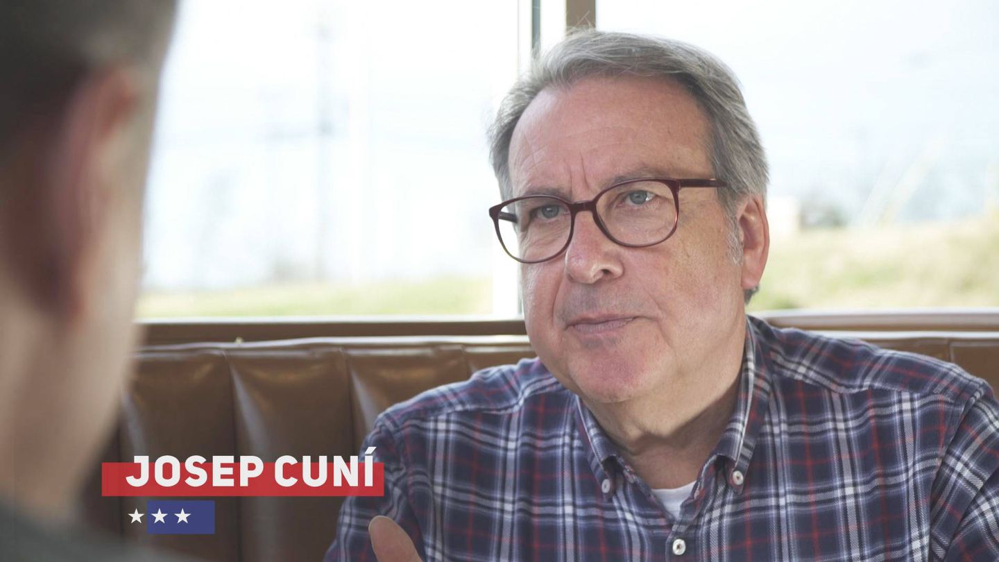 Josep Cuní, responsable de 'La América de Trump'. (Mediaset)