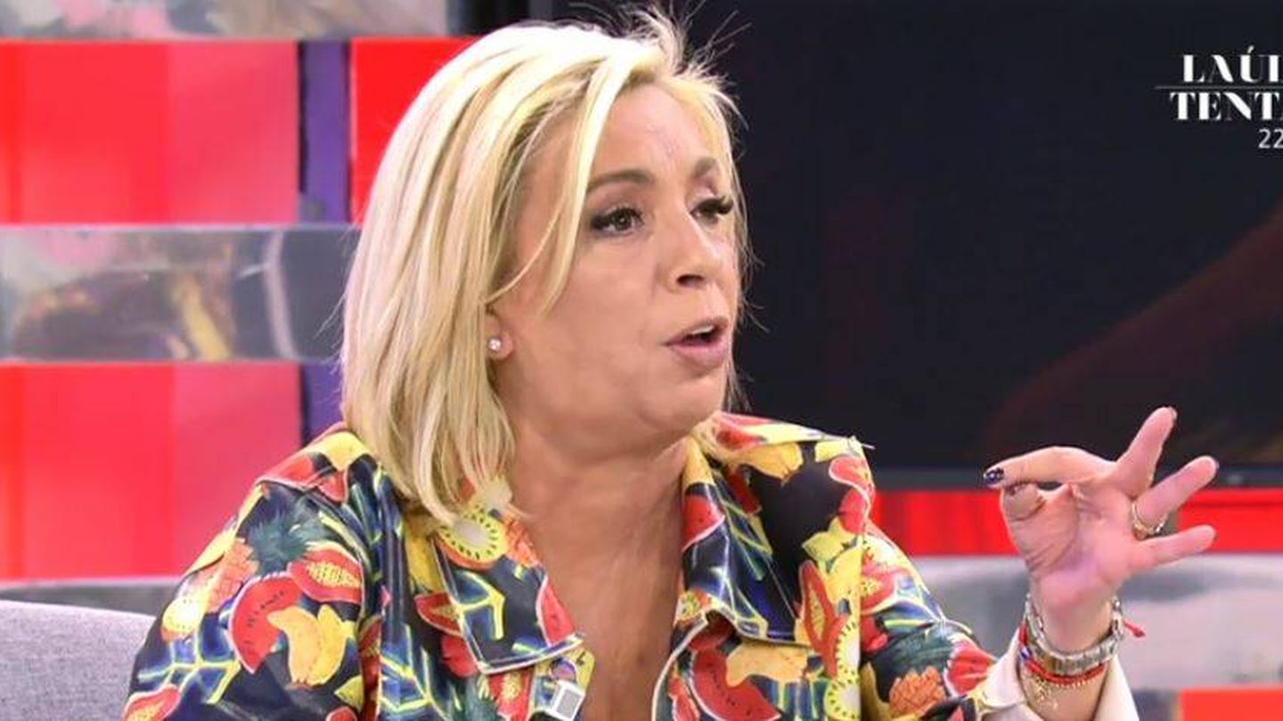 Carmen Borrego, colaboradora de 'Sálvame'. (Mediaset España)