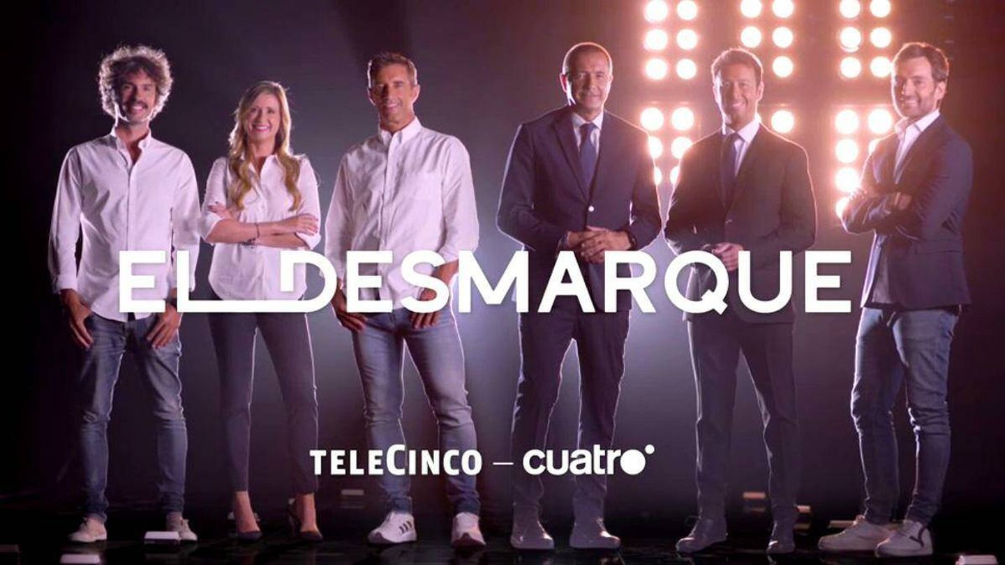 El equipo de 'El desmarque'. (Mediaset España)