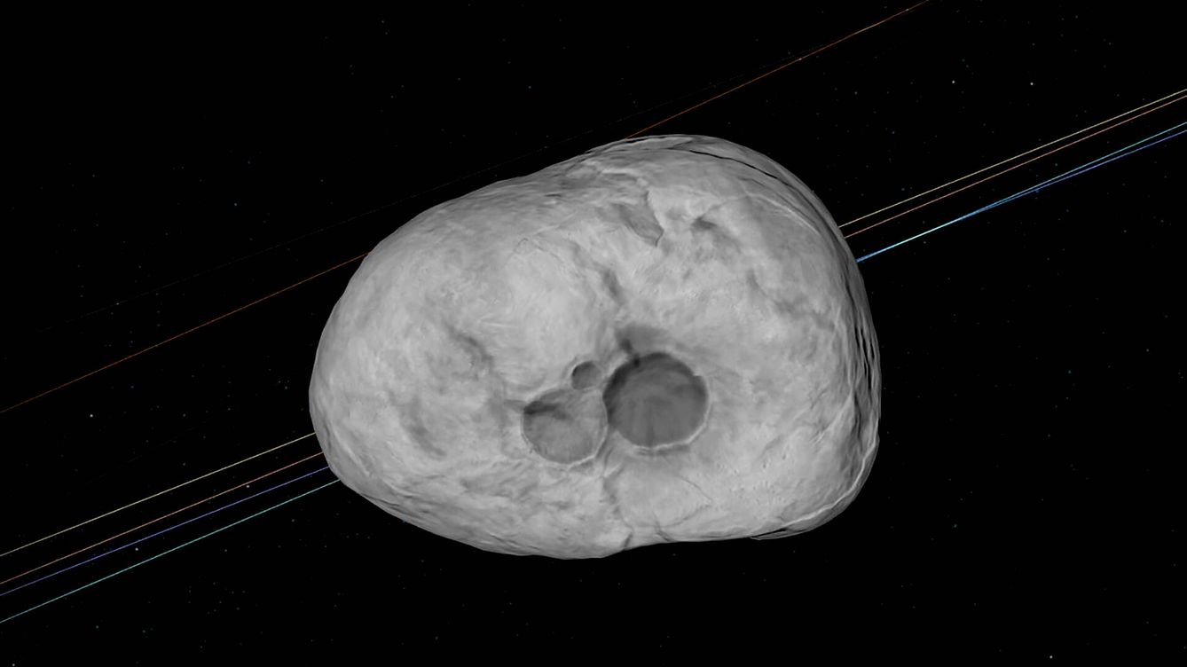 Foto: El asteroide 2023 DW está en rumbo de posible colisión con la Tierra en 2046. (NASA)