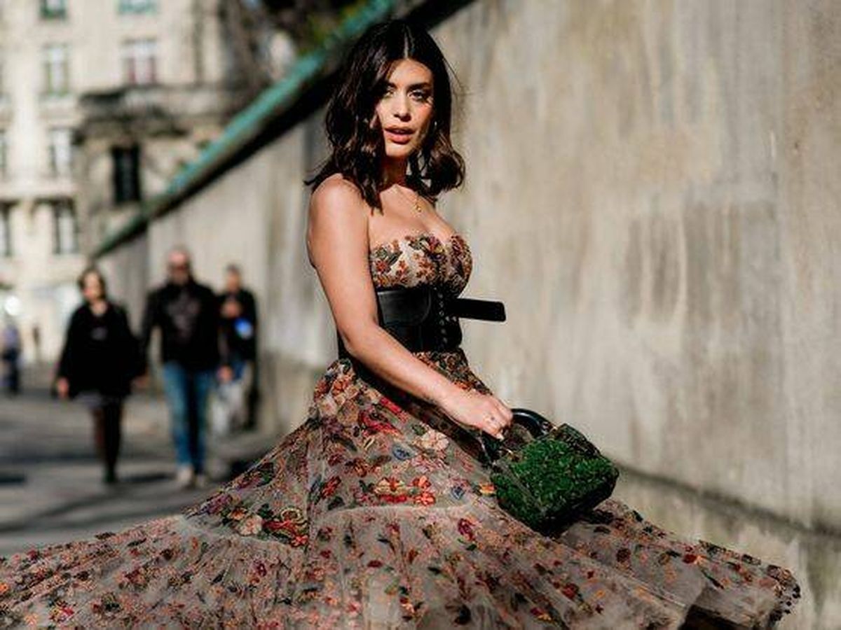 Foto: Dulceida, en la Semana de la Moda de París. (Cordon Press)