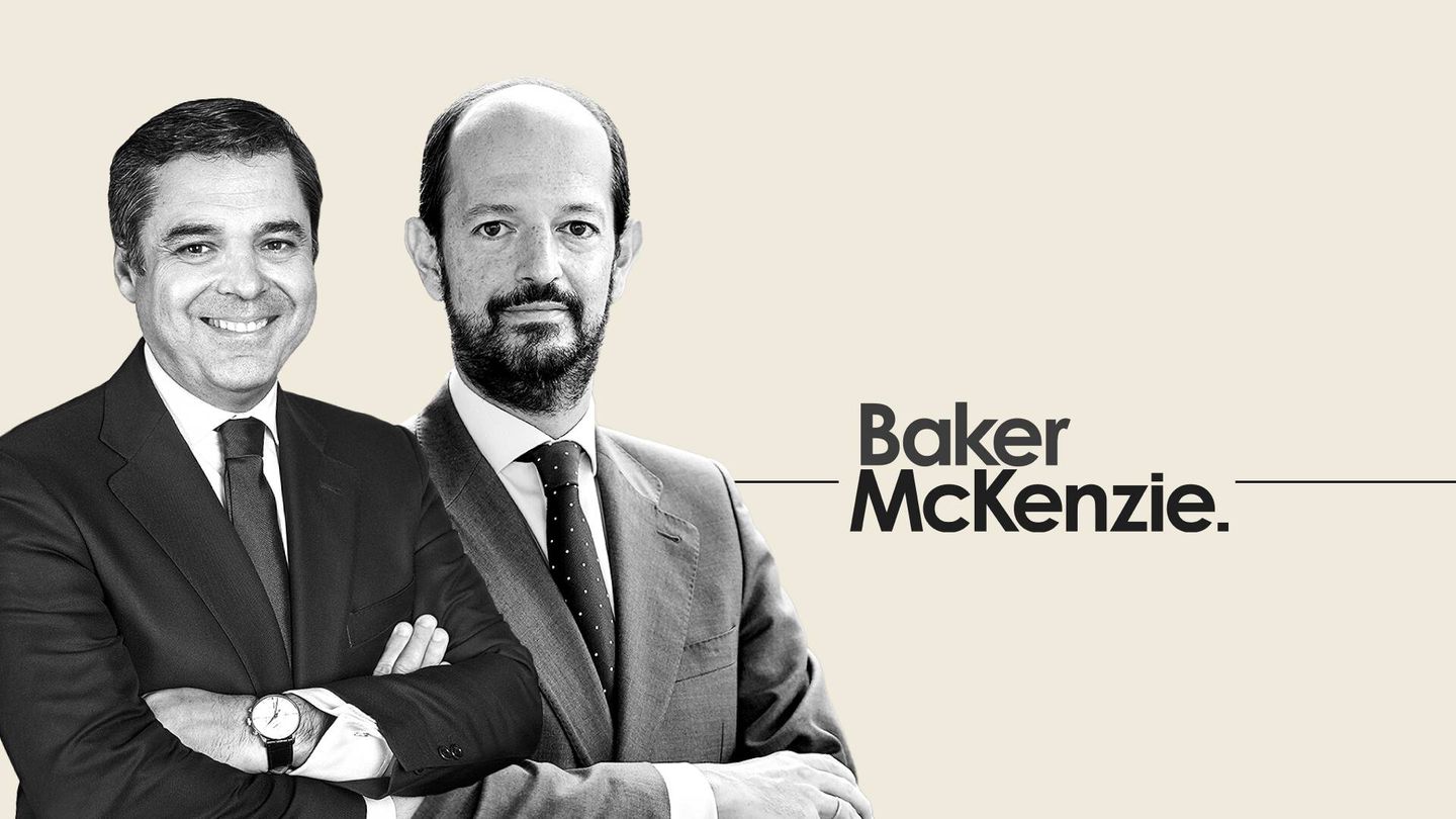 Javier Menor y Rodrigo Ogea, socios directores de Baker McKenzie Barcelona y Madrid.