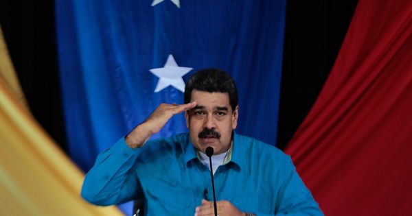 Foto: Fotografía cedida por la oficina prensa del Palacio de Miraflores, del presidente de Venezuela, Nicolás Maduro. (EFE)