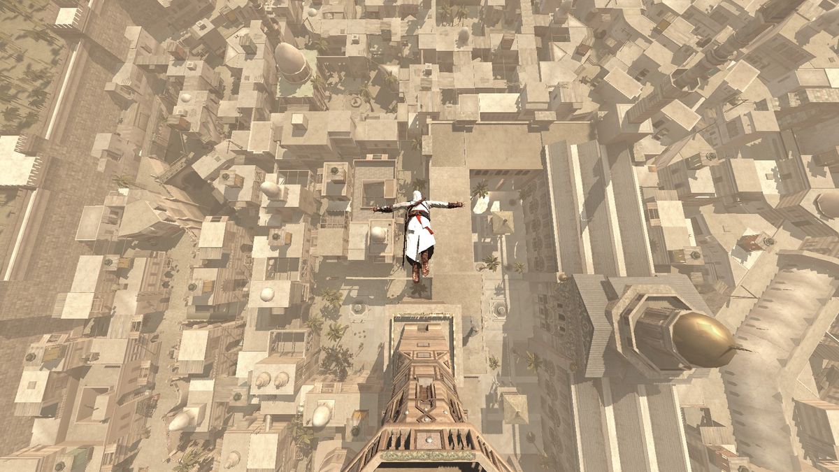 ¿Es posible sobrevivir a un salto de fe como los de Assassin's Creed?
