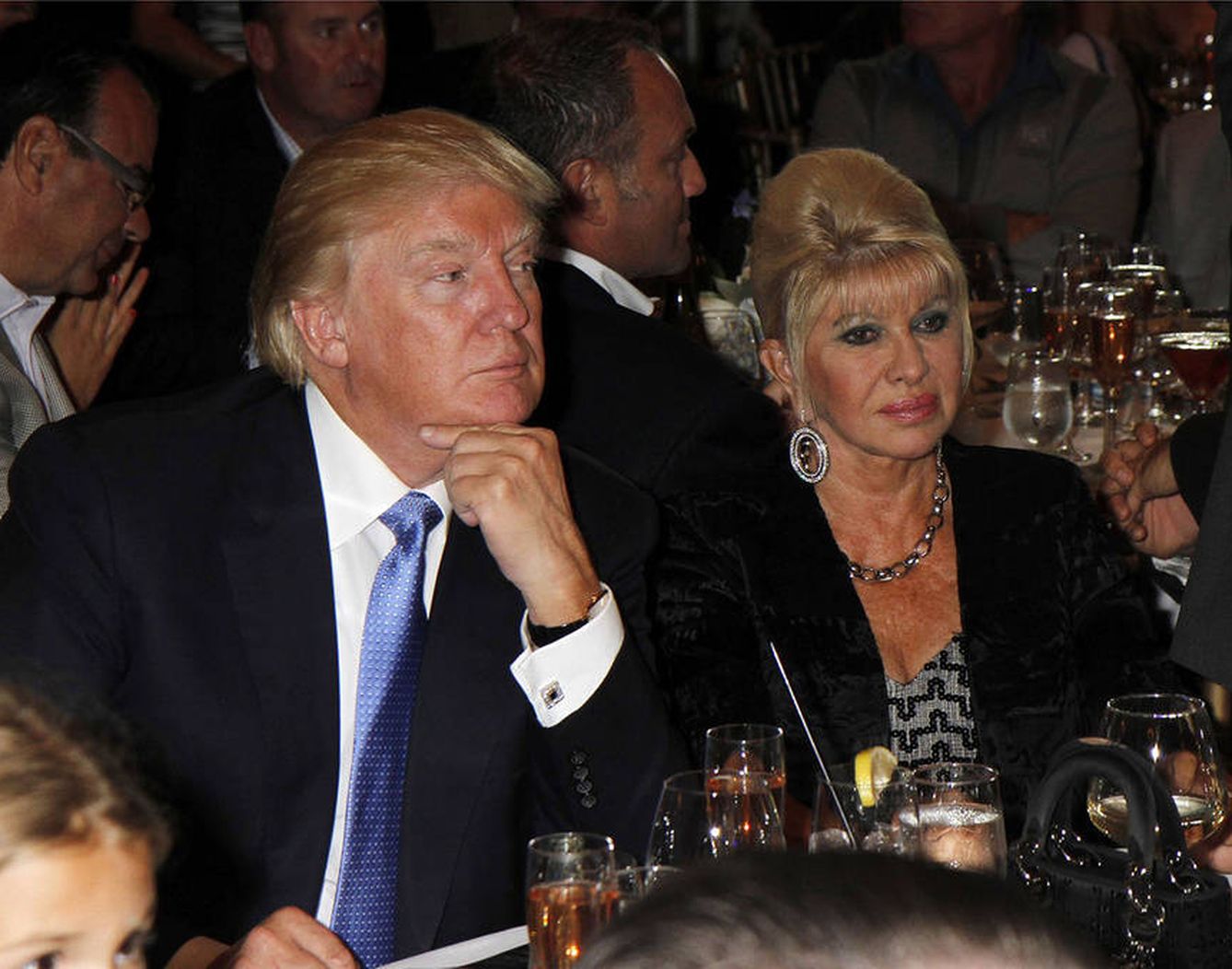 Donald e Ivana Trump, en una de sus últimas fotos juntos. (Gtres)