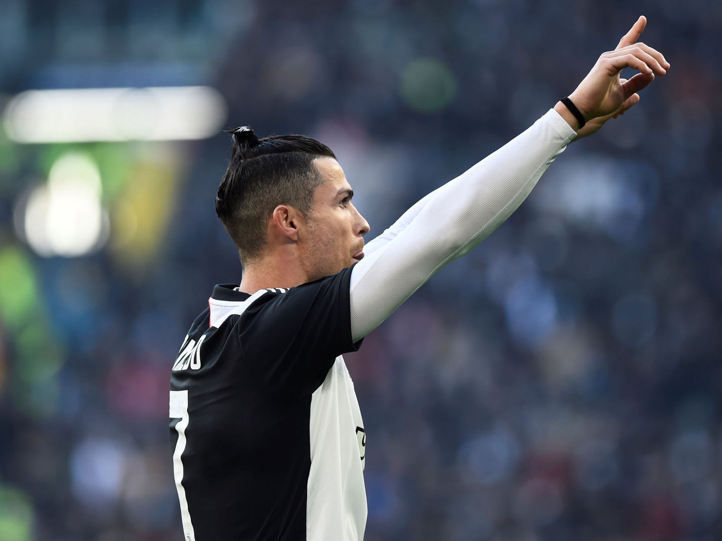 Cristiano Ronaldo, en un partido con la Juventus de Turín. (Reuters)