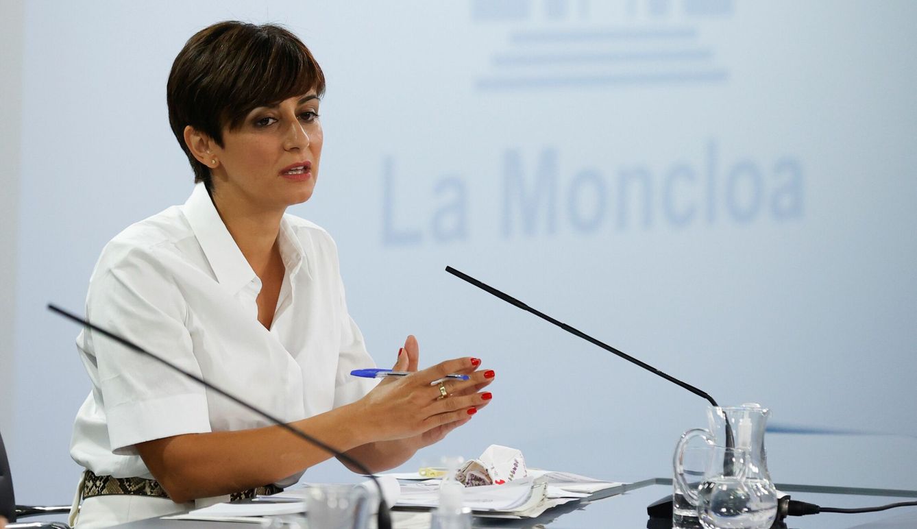 La ministra de Política Territorial y portavoz del Gobierno, Isabel Rodríguez. (EFE)