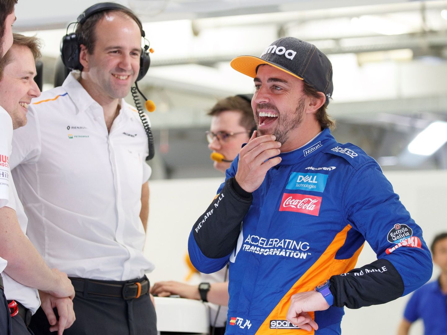 Fernando Alonso volverá a rodar este martes con el McLaren. (EFE)