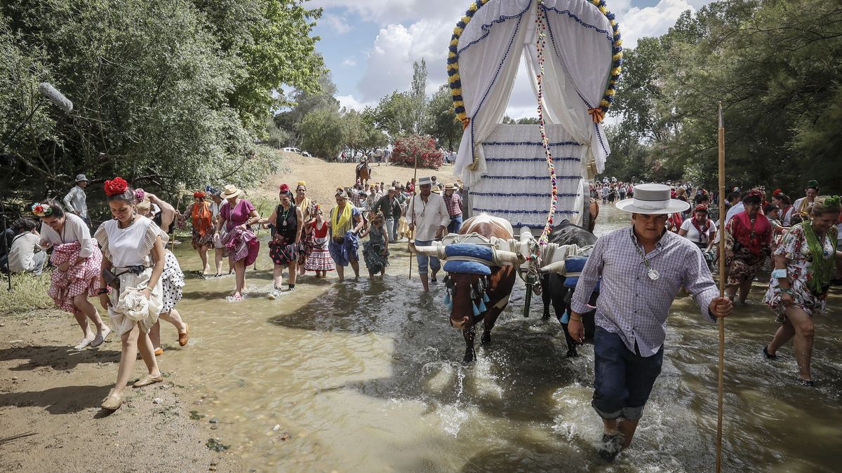 No habrá desembalse para dar agua al río en el que se bautizan los romeros del Rocío