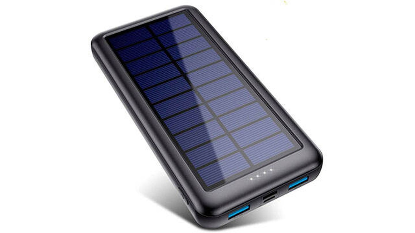 Batería externa solar de QTshine