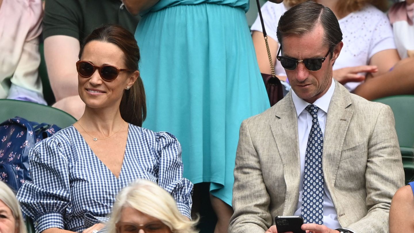 Pippa Middleton y su marido. (Reuters)