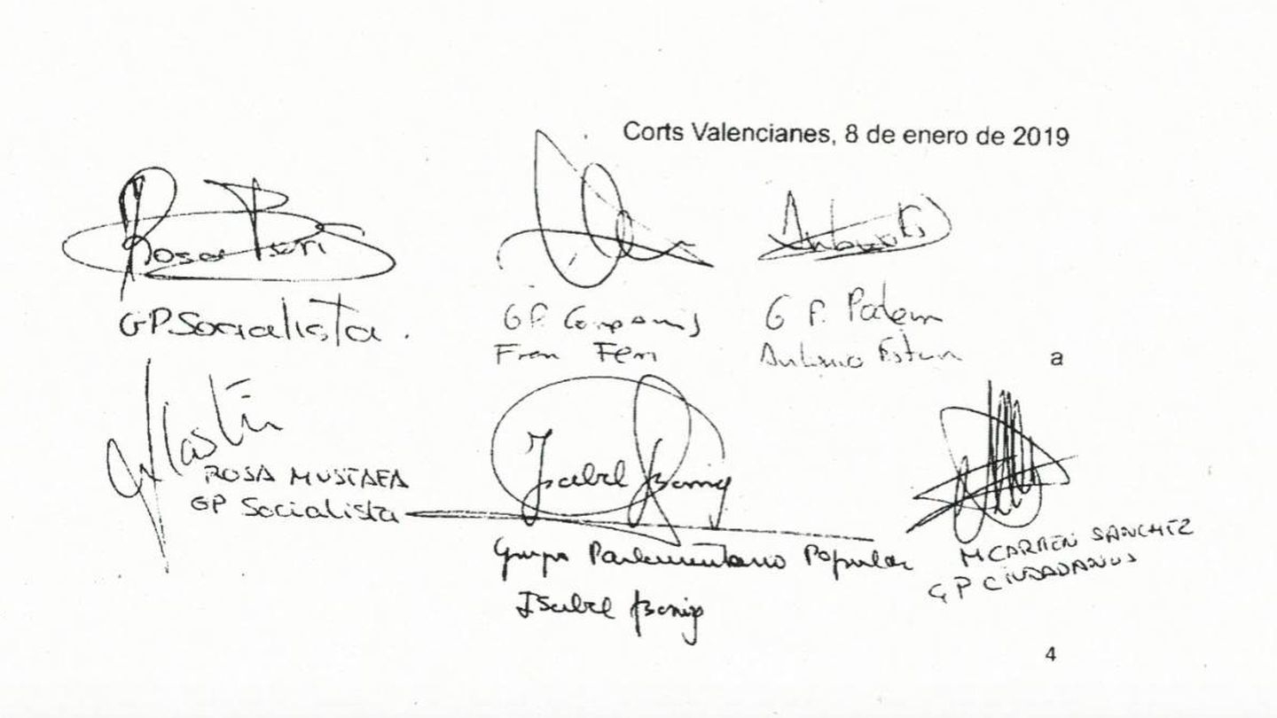 Todos los grupos firmaron la PNL contra la violencia machista de la que Cantó se ha distanciado. 