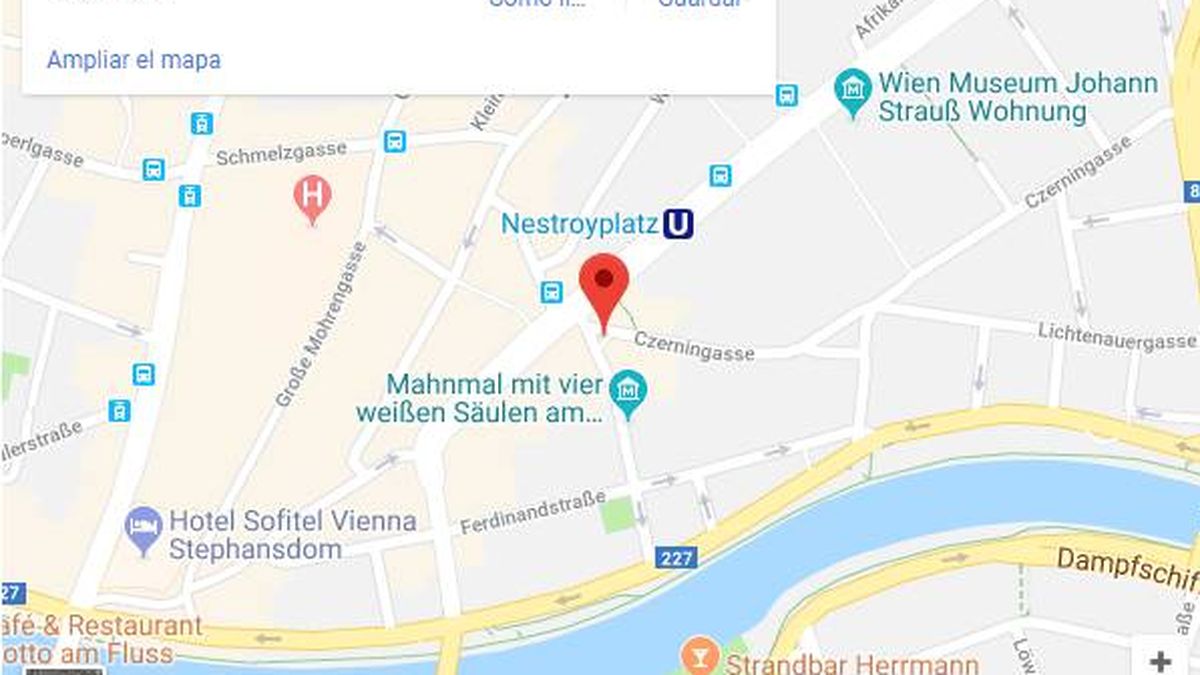 Tres heridos en un ataque de cuchillo en un céntrico barrio de Viena