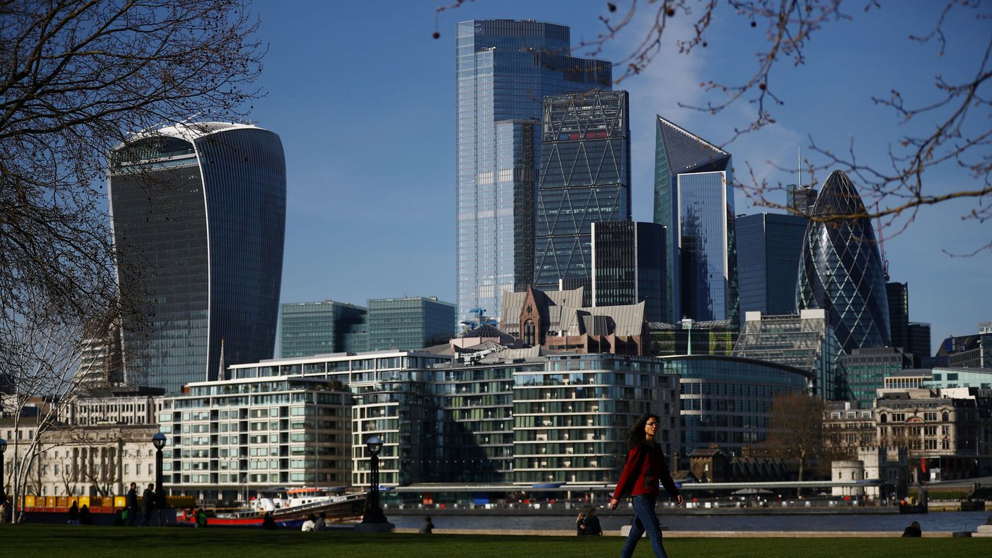 Distrito financiero de Londres. (Reuters)