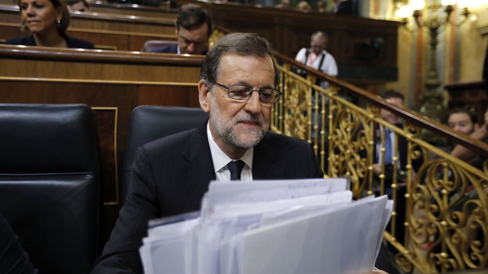 Foto: El candidato a la investidura, Mariano Rajoy. (EFE)