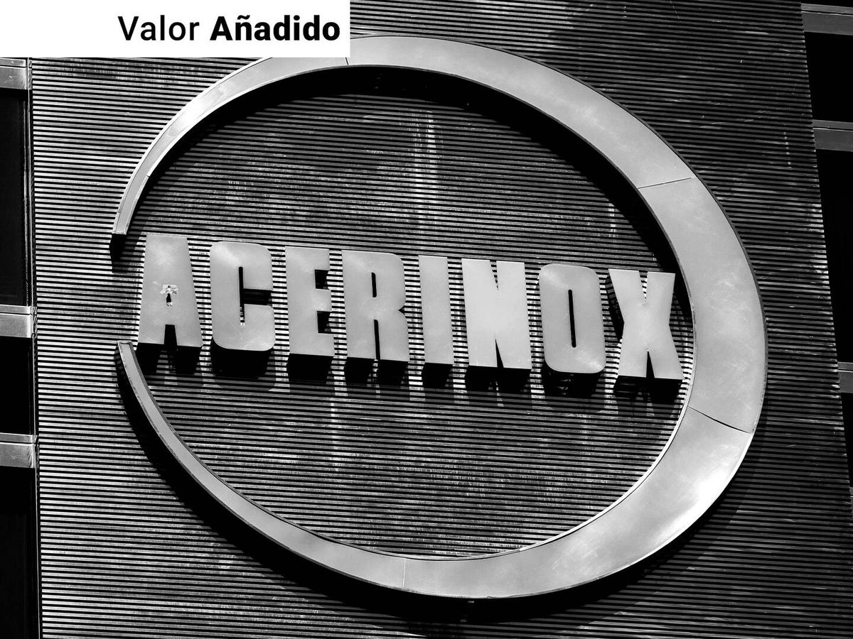 Foto: Logo de Acerinox. (Europa Press/Eduardo Parra)
