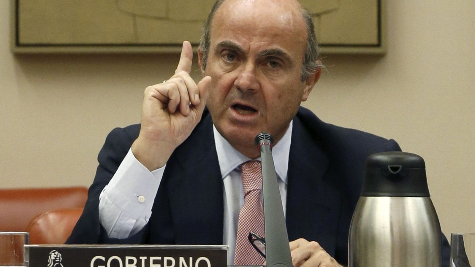 Foto: Luis de Guindos, ministro de Economía en funciones. (EFE)
