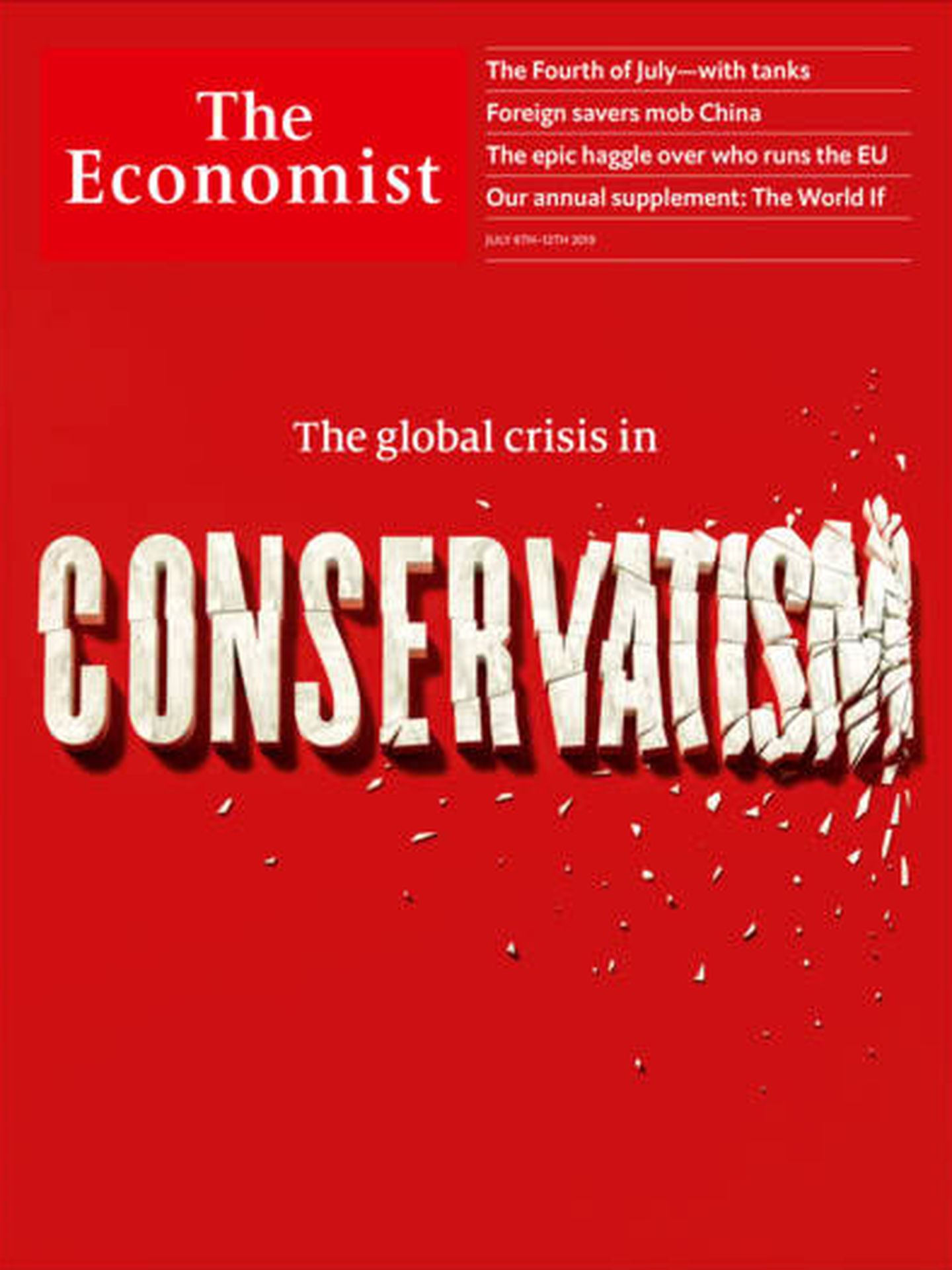 Portada de 'The Economist'
