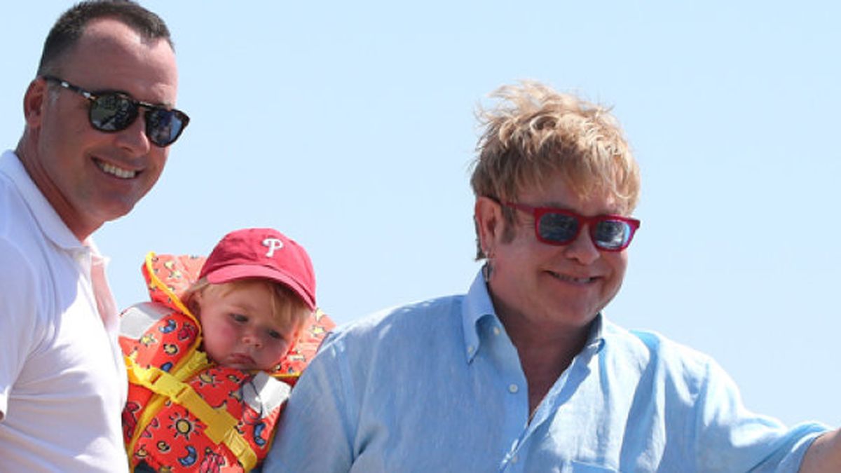 Elton John y su marido, padres por segunda vez