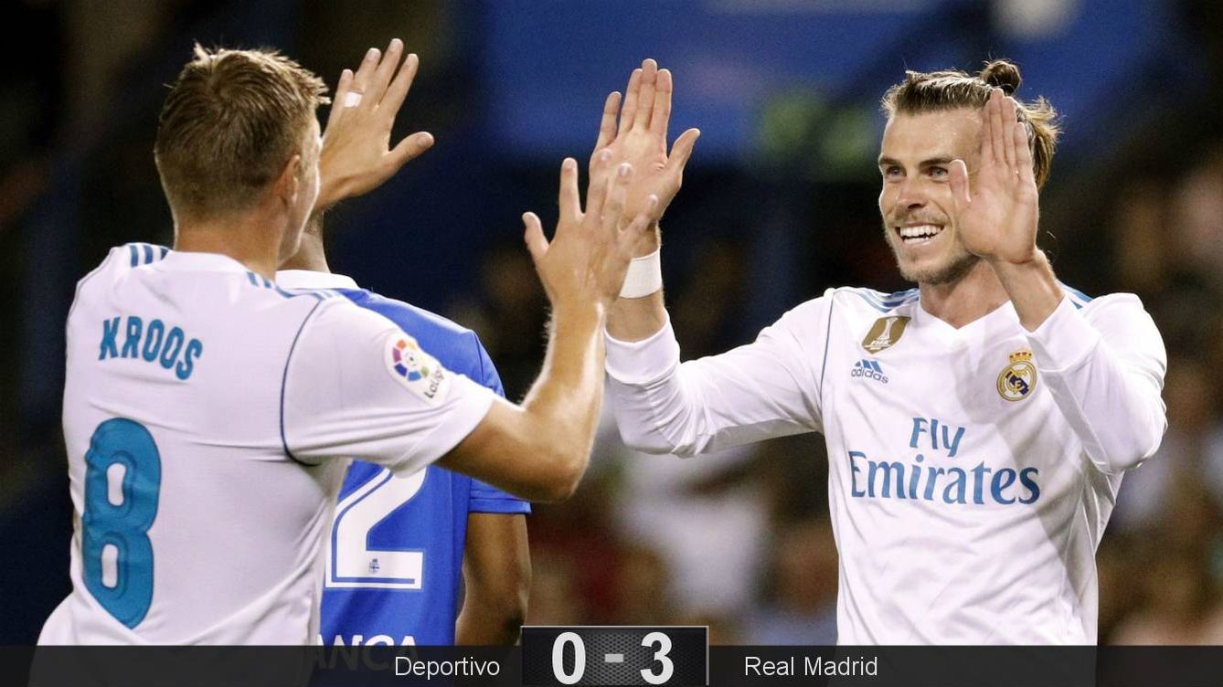 Foto: Kroos y Bale, dos de los goleadores. (Reuters)