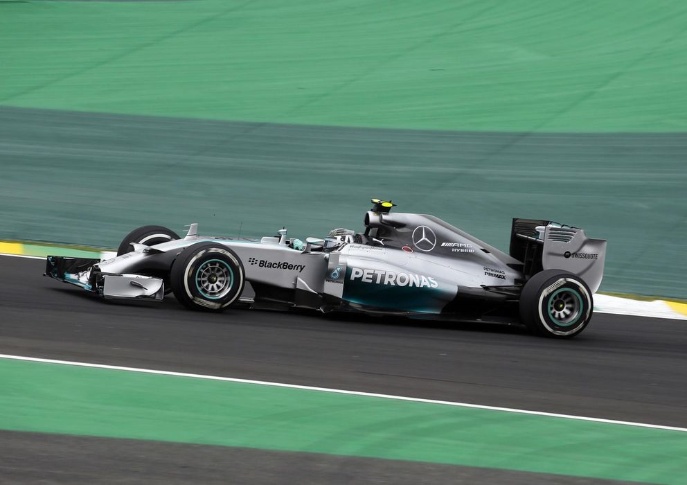 Foto: Rosberg, actualmente en segundo lugar de la tabla de pilotos.