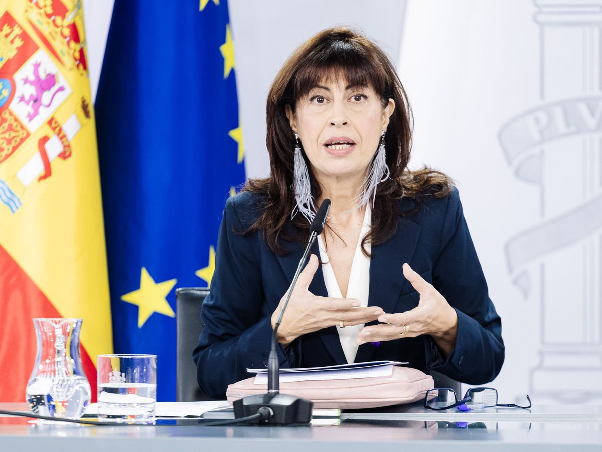 Foto: Ana Redondo, ministra de Igualdad, en la Moncloa. (Europa Press/Carlos Luján)