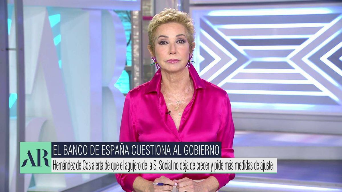 Ana Rosa, más dura que nunca contra Sánchez: "Para este Gobierno, cuanto peor, mejor"