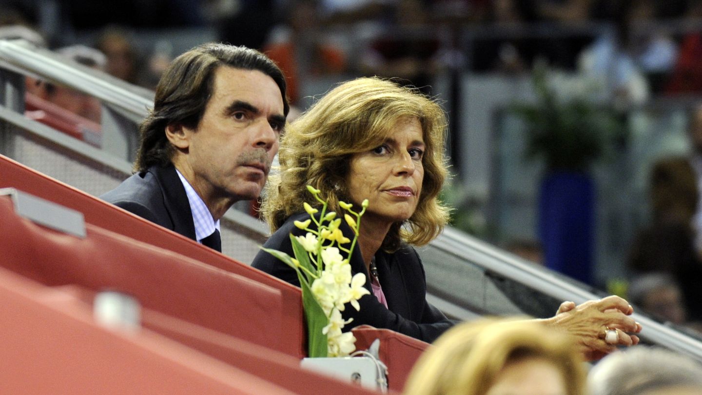 José María Aznar y Ana Botella (EFE)