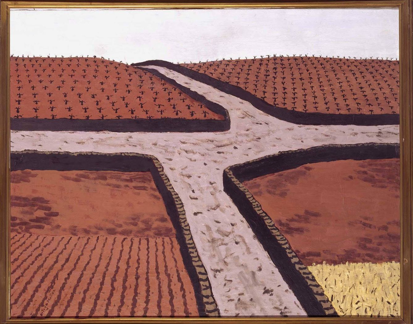 Ortega Muñoz- 'Cruce de caminos' (1980)
