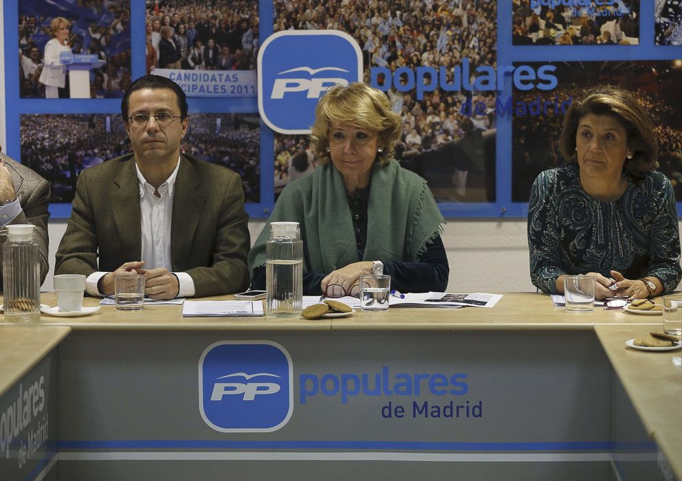 Foto: Esperanza Aguirre se postula como candidata. (Efe)
